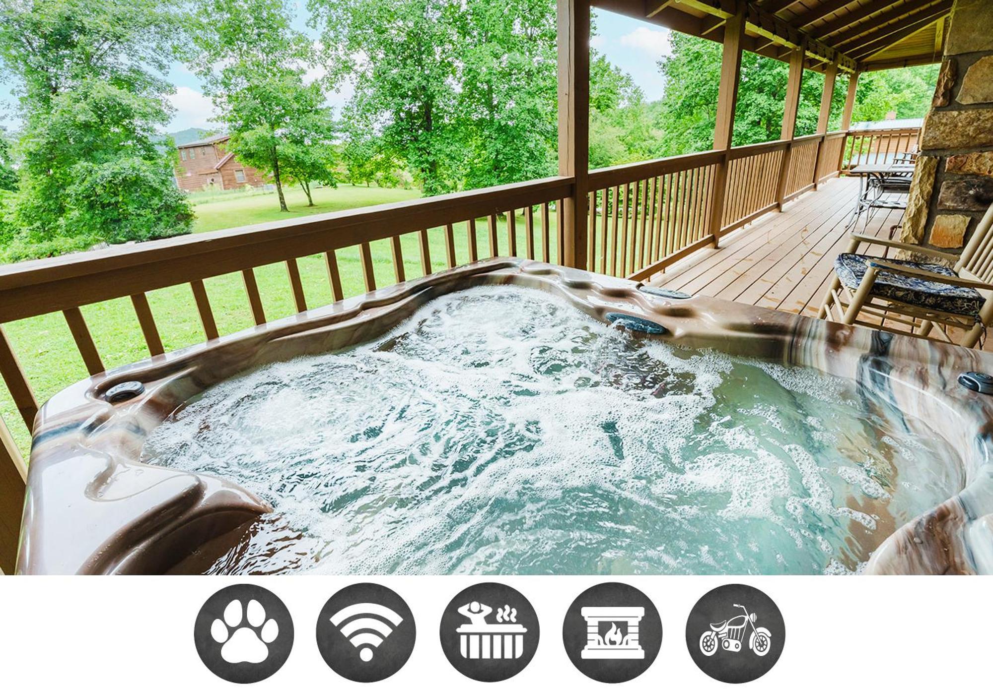 A Dream Come True Cabin Sevierville Exteriör bild